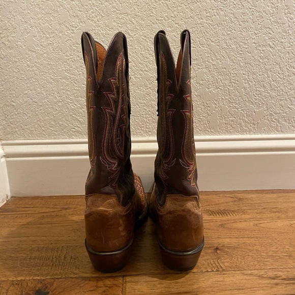 Womens Lucchese caiman boots - Picture 4 of 6